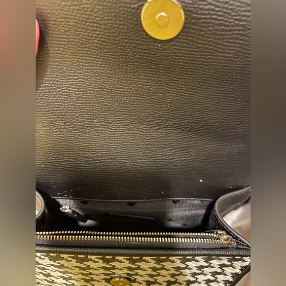 Kate Spade Darcy Woven Houndstooth Satchel ⭐️ - Picture 8 of 16